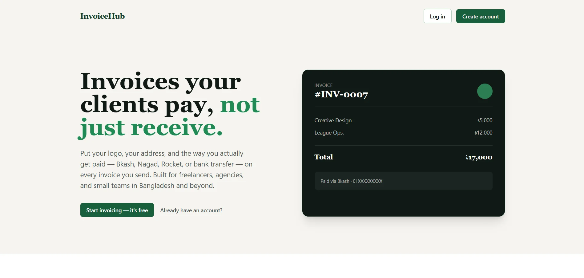 Invoice Generators